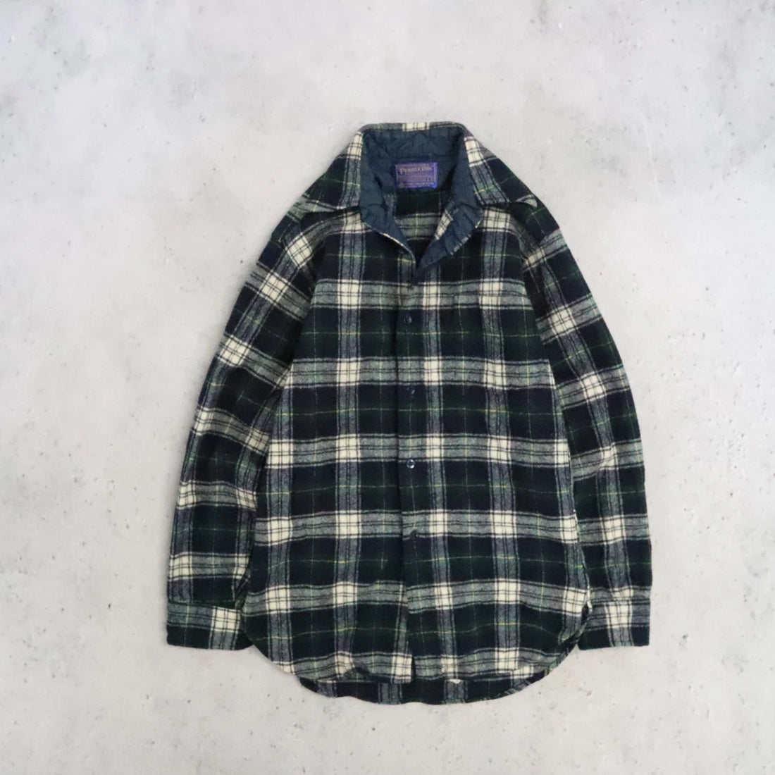 Vintage Pendleton Wool Lodge Button Up Shirt Size Small