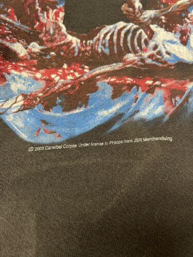 Vintage Cannibal Corpse Butchered at Birth Sweatshirt Hoodie Size