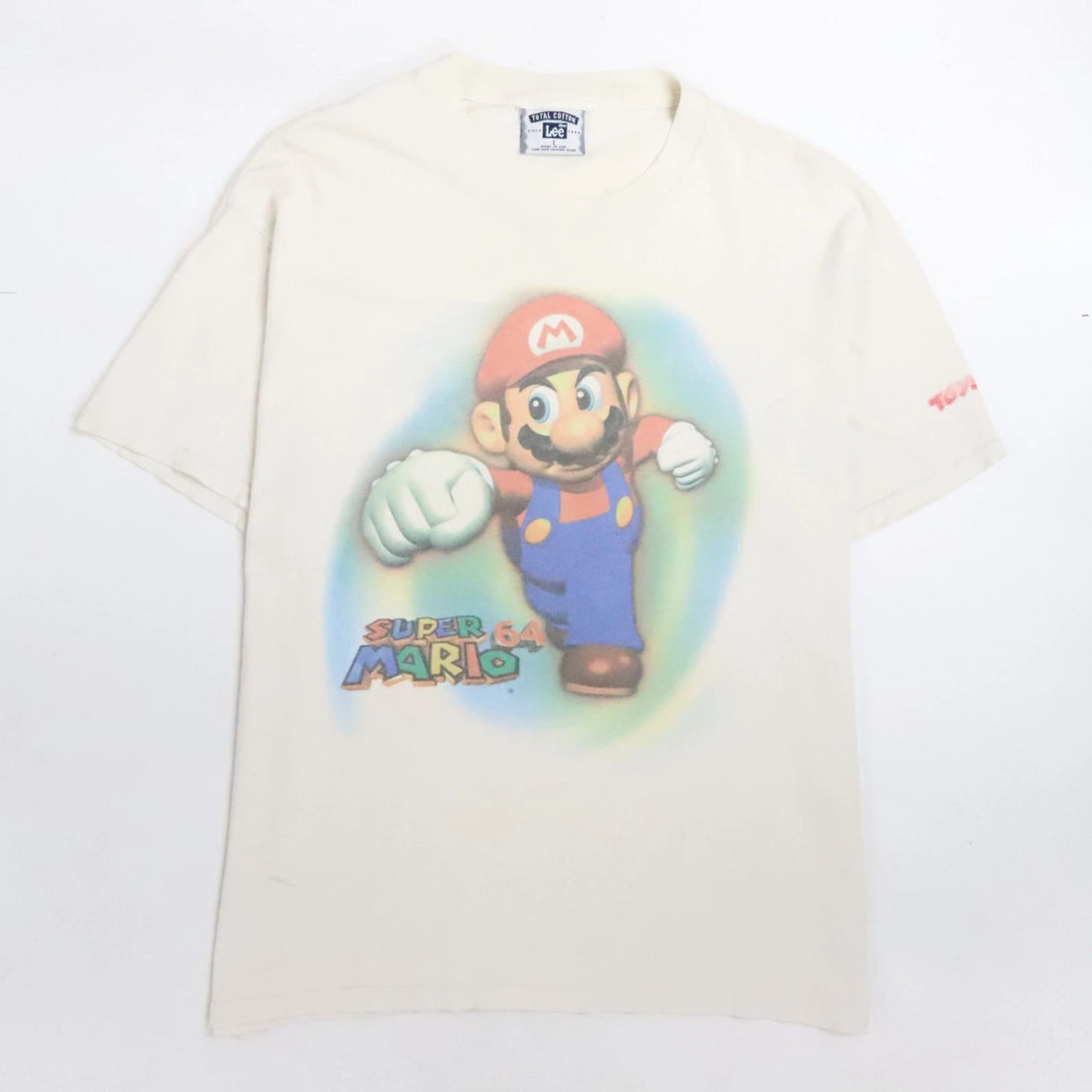Vintage Super Mario 64 Toys R Us Promo T-Shirt Size Large Nintendo Video Game