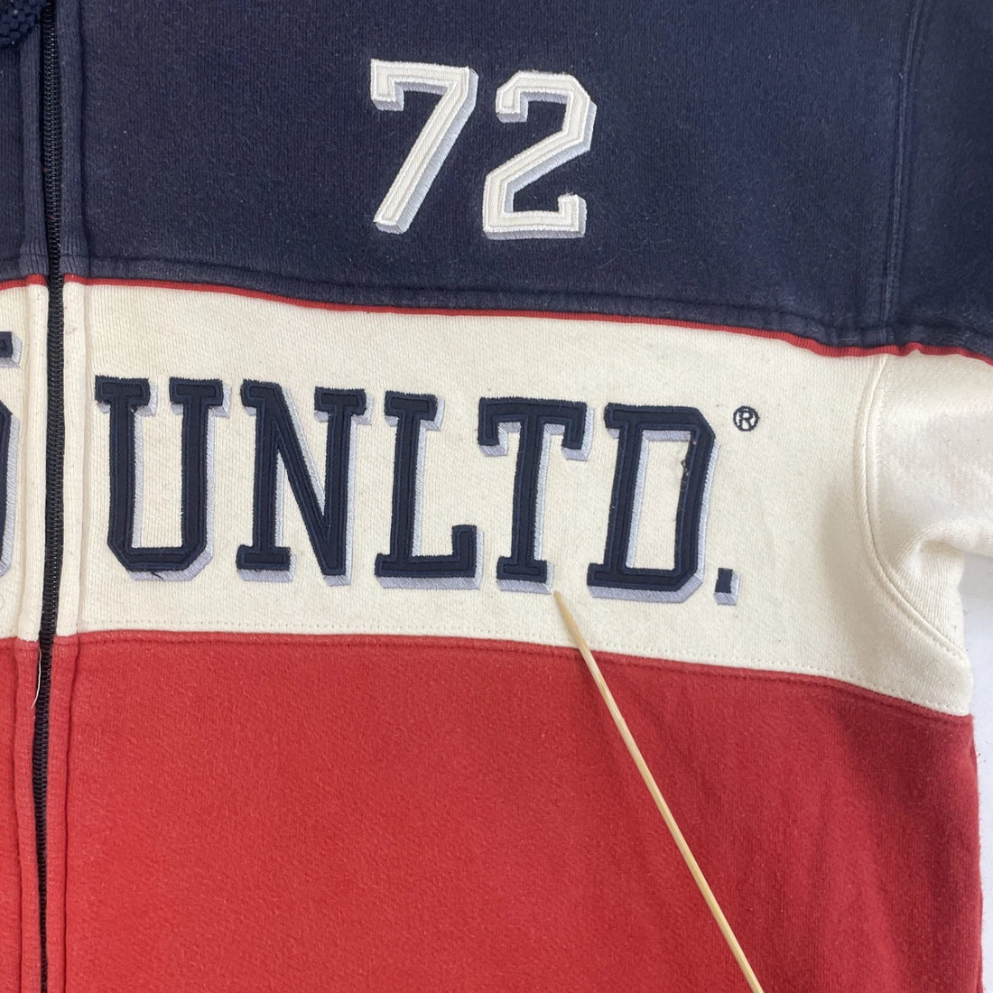 Vintage Ecko Unltd. Full Zip Sweatshirt Hoodie Size Large Y2K