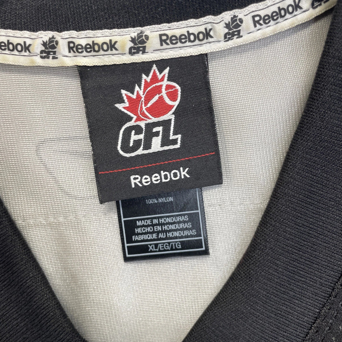 Vintage Centennial Rough Riders Reebok Jersey Size XL CFL