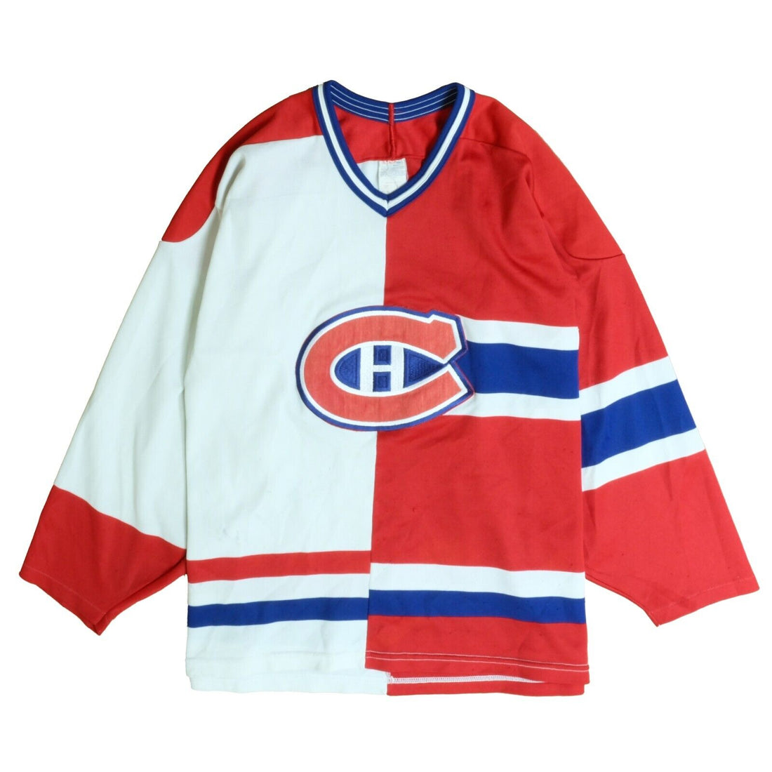 90s Montreal Canadiens Jersey Vintage Hockey NHL Canada Long 