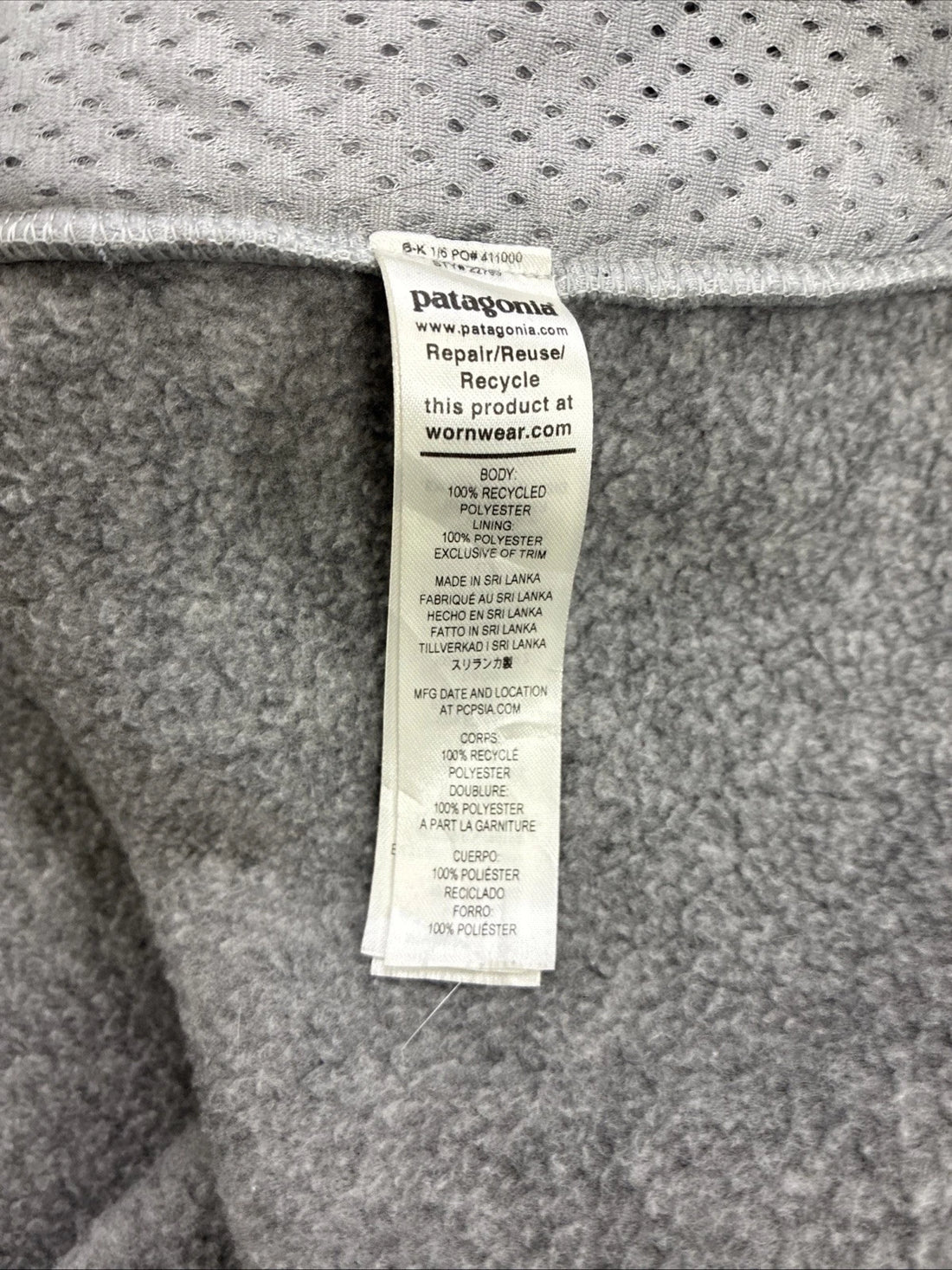 Patagonia Retro Pile Fleece Jacket Womens Size Medium