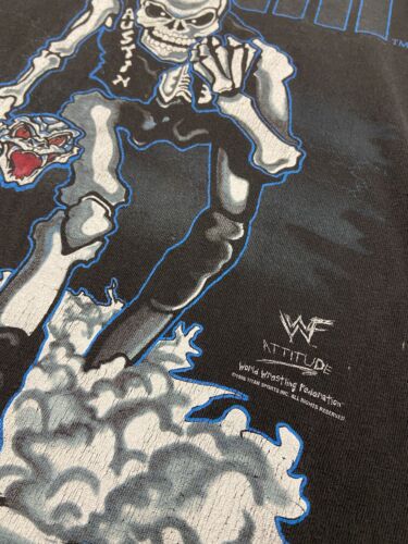 Vintage Stone Cold Steve Austin Bad to the Bonz T-Shirt Large 1998 90s WWE WWF