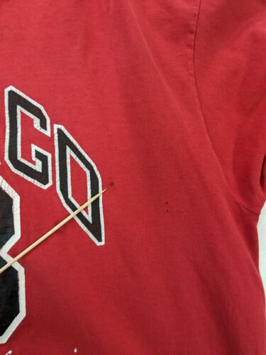 Vintage Chicago Bulls Michael Jordan Thanks For The Memories T-Shirt XL 90s NBA