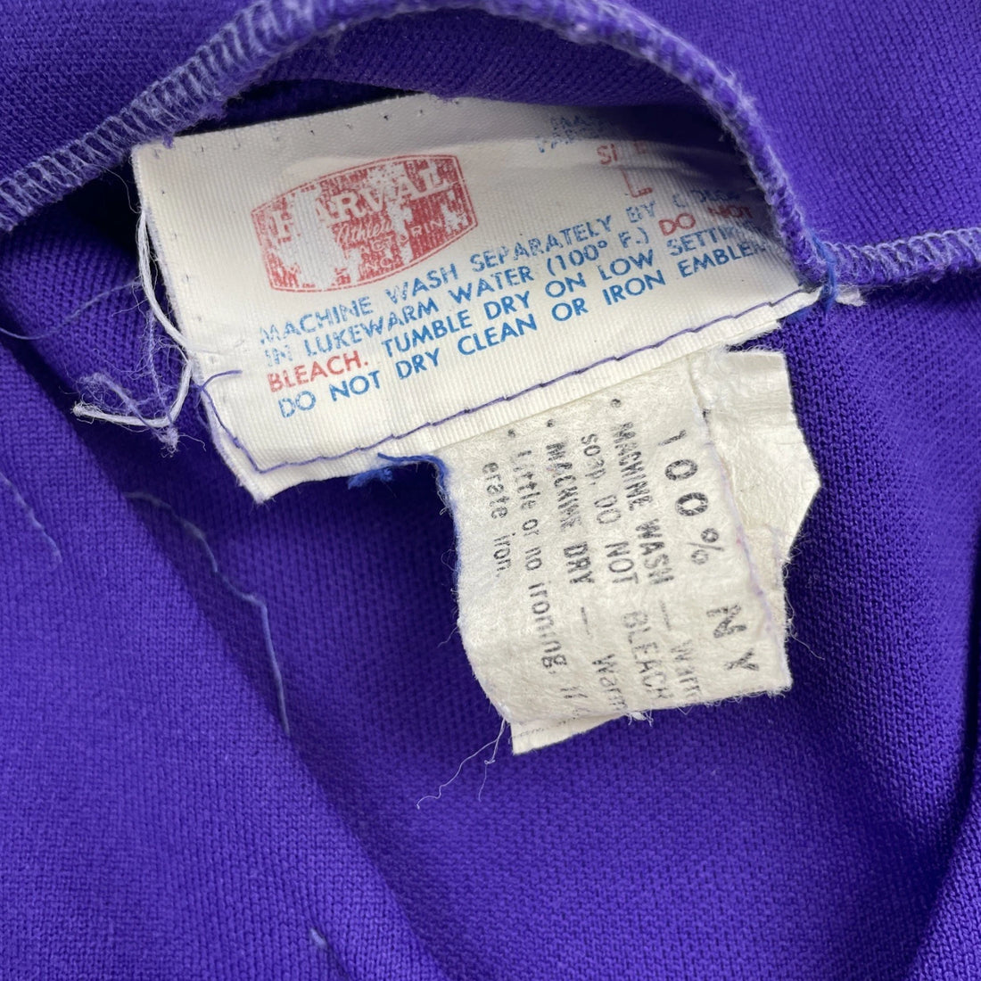Vintage Wops Baseball Jersey Size XL Purple
