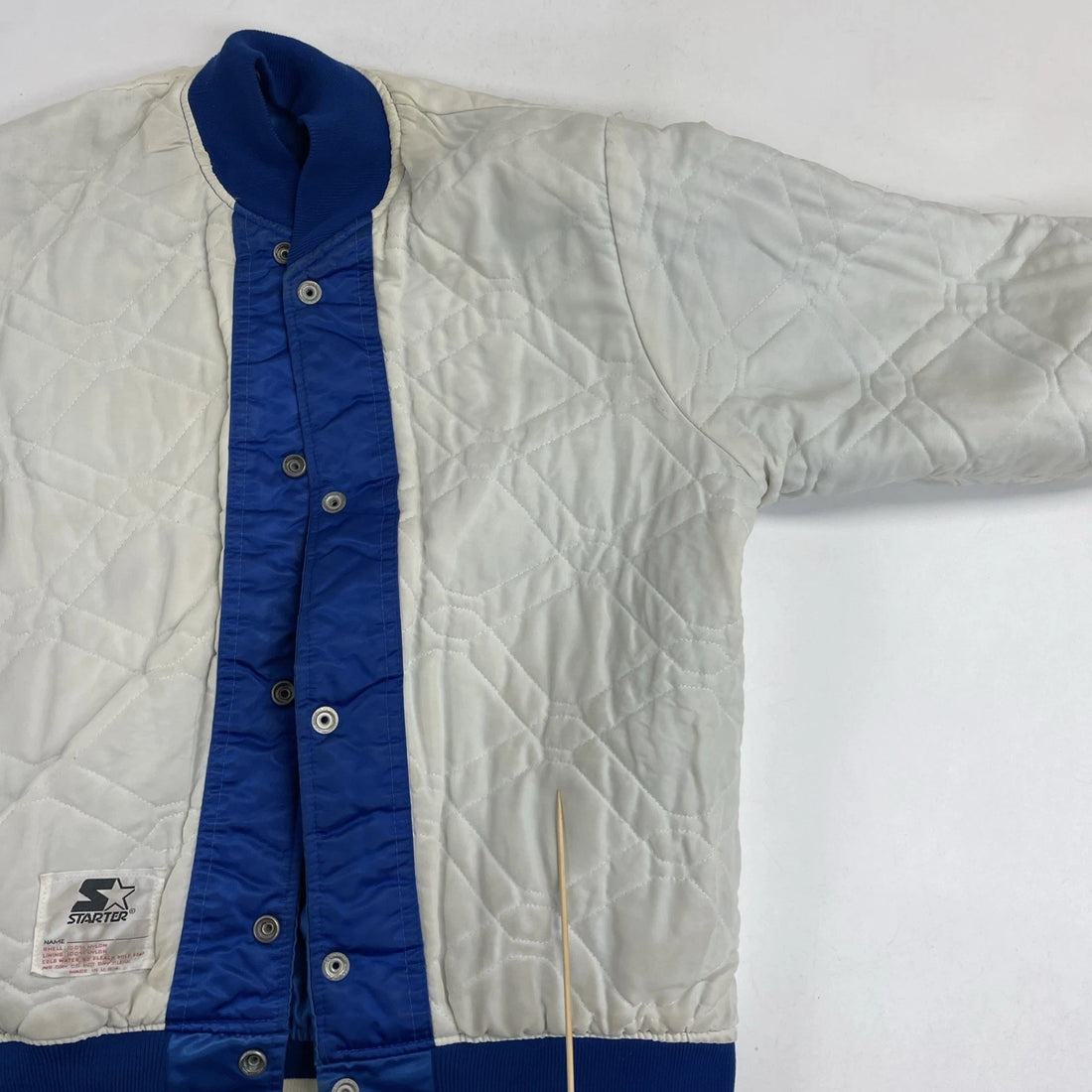 Vintage Chicago Cubs Starter Satin Bomber Jacket Size Small 80s 90s MLB