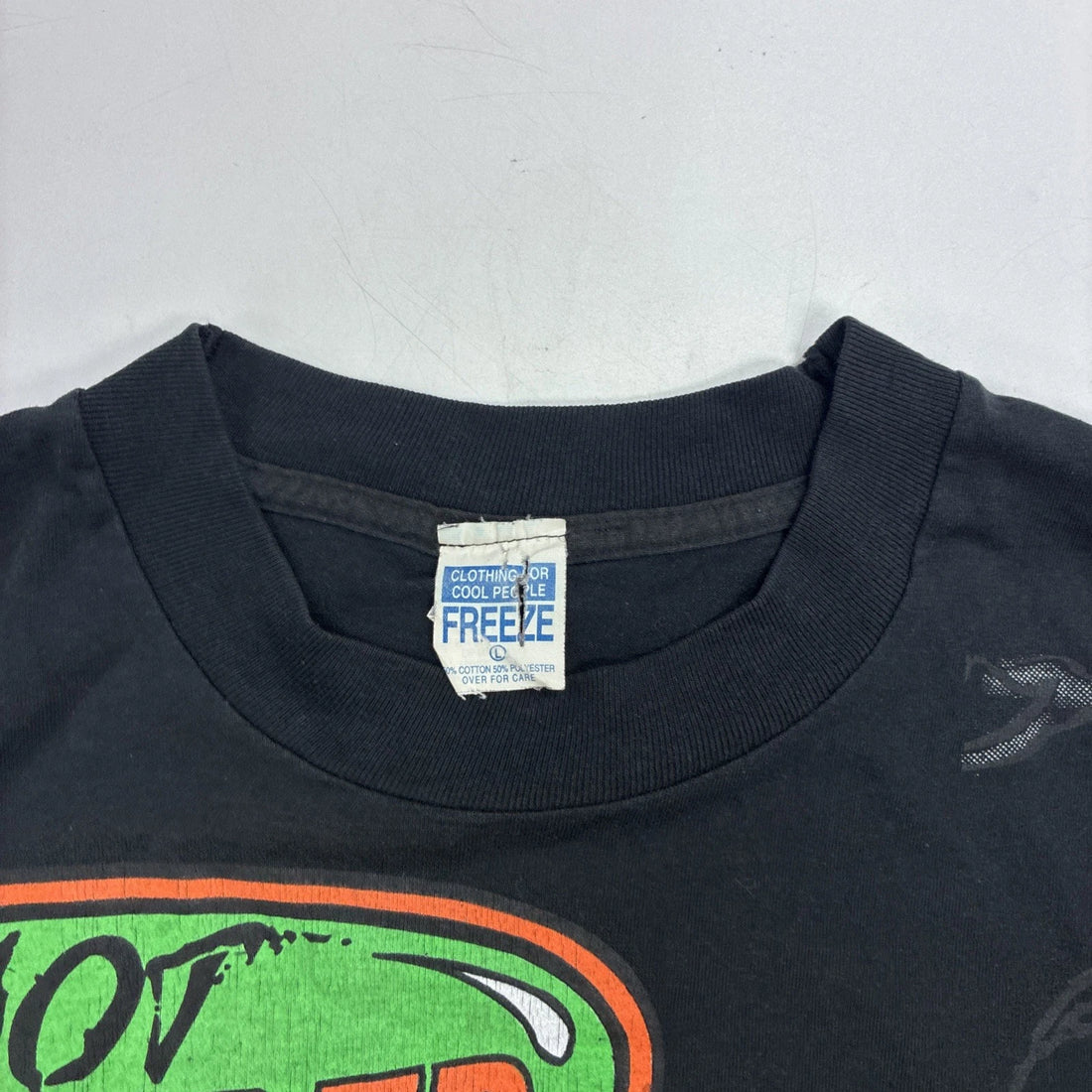 Vintage Taz Hot Tempered Camp T-Shirt Size Large All Over Print 90s