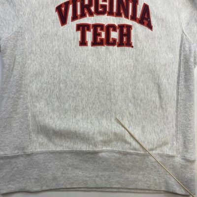 Vintage Virginia Tech Hokies Champion Reverse Weave Sweatshirt Size Small NCAA