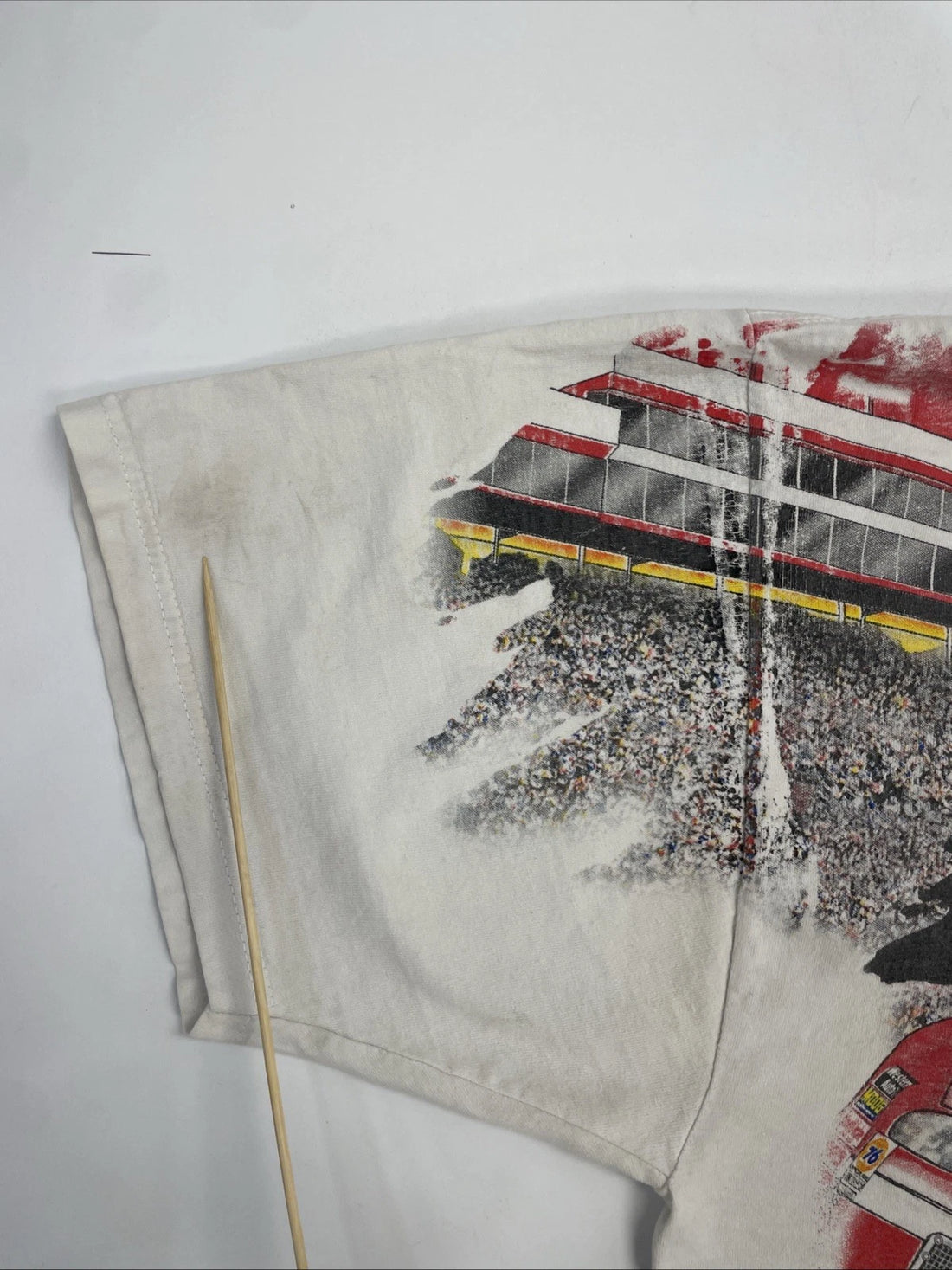 Vintage Bristol Motor Speedway Racin The Way It Oughta Be T-Shirt XL AOP NASCAR