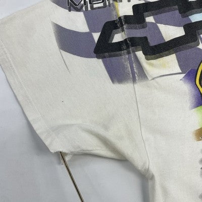 Vintage Jeff Gordon Looney Tunes Racing T-Shirt 2XL All Over Print 2001 NASCAR