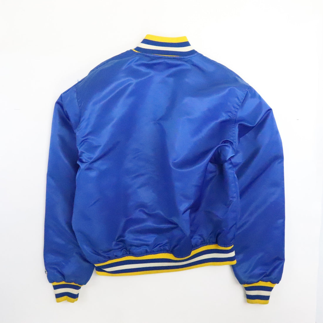 Vintage Pittsburgh Panthers Starter Satin Bomber Jacket Size Large 80s 90s NCAA