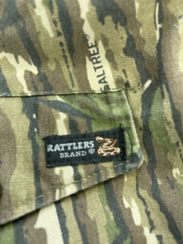 Vintage Rattlers Realtree Camouflage Camo Pants Size 38 X 31