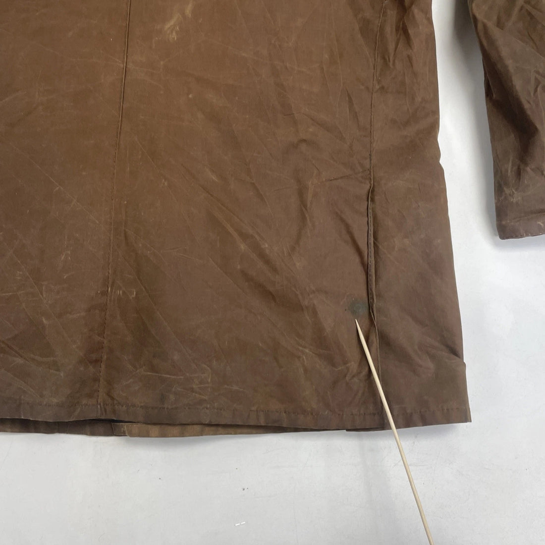 Barbour Wax Ashby Coat Jacket Size XL Brown