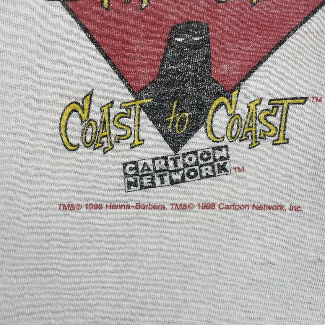 Vintage Space Ghost My Monkey Ate My Homework T-Shirt XL Cartoon Distressed
