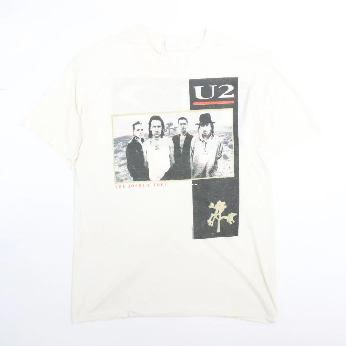 Vintage U2 The Joshua Tree T-Shirt Size XL 1987 80s