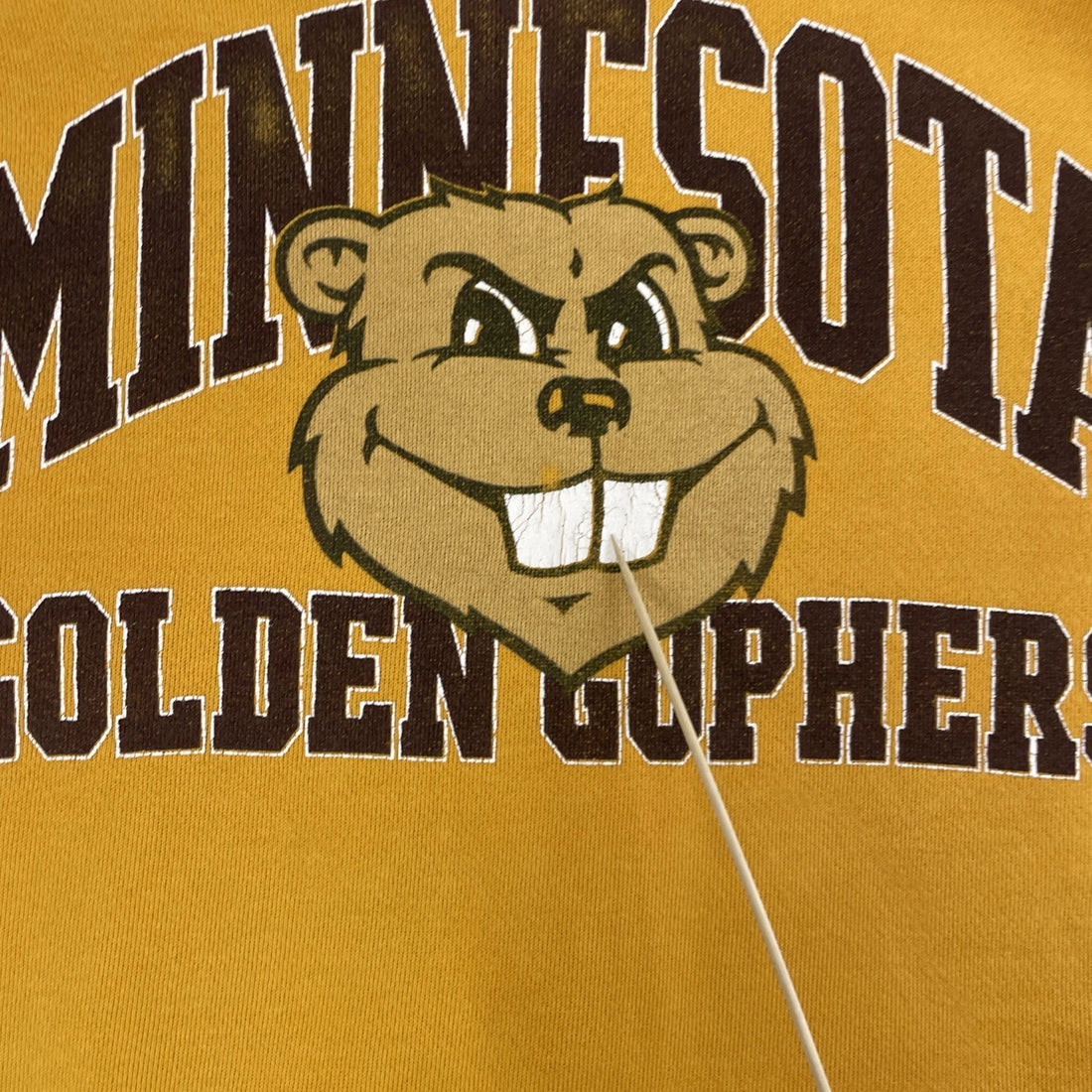 Vintage Minnesota Golden Gophers Crewneck Sweatshirt Size Large 80s 90s NCAA