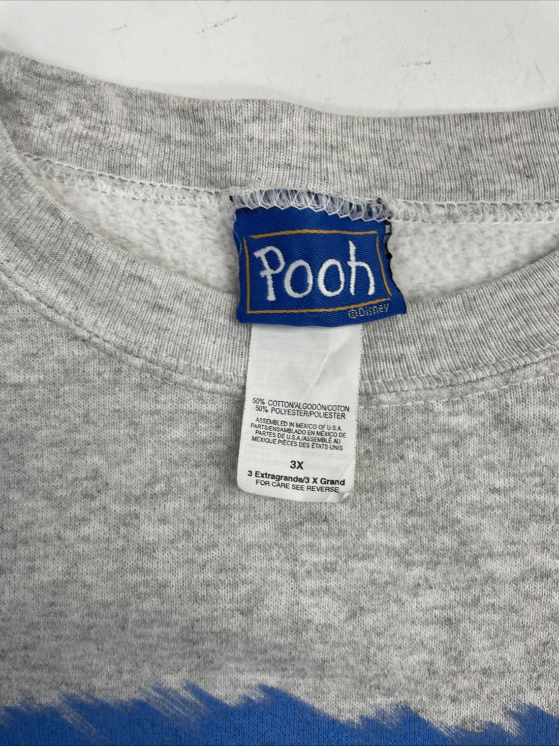 Vintage Winnie The Pooh Tigger Disney Crewneck Sweatshirt Size 3XL