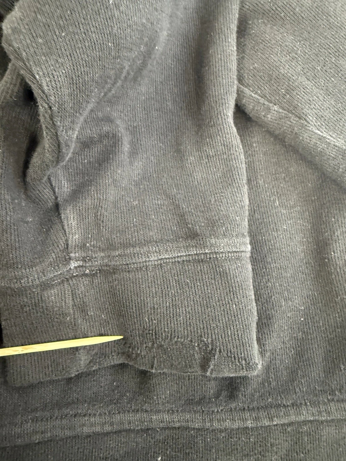 Polo Ralph Lauren Estate Rib Full Zip Sweatshirt Size Large Black