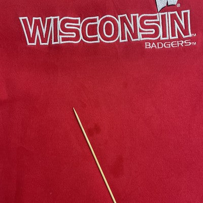 Vintage Wisconsin Badgers Reebok Crewneck Sweatshirt Size Medium NCAA