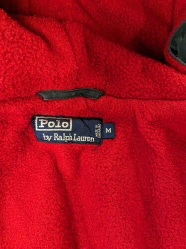 Vintage Polo Ralph Lauren Hi Tech Parka Coat Jacket Size XL Fleece Lined