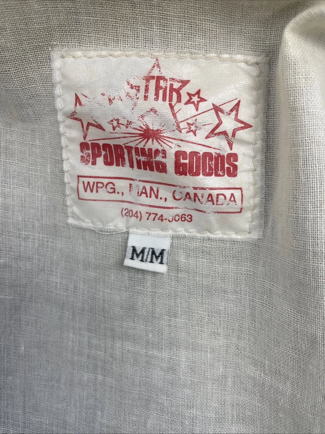 Vintage 1966 Imperial Satin Bomber Jacket Size Medium Auto