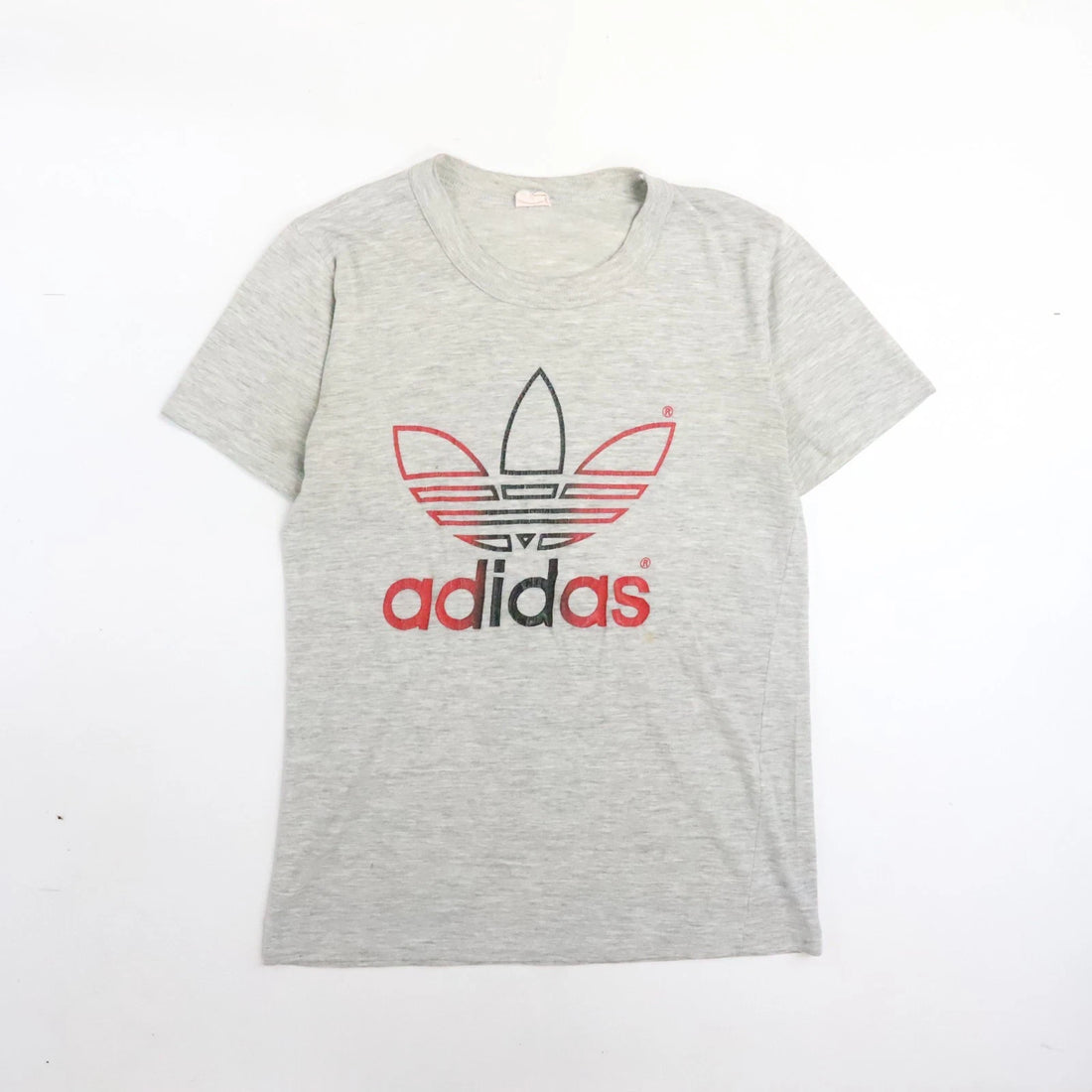 Vintage Adidas Trefoil T-Shirt Size Medium 80s 90s
