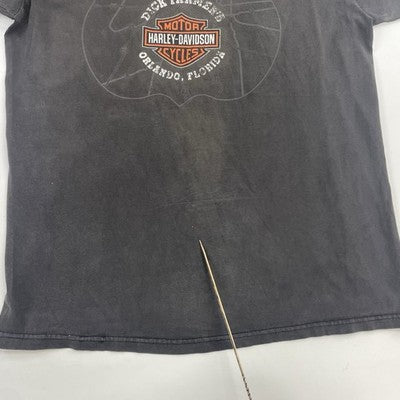 Vintage Harley Davidson Motorcycles All Roads Lead To T-Shirt Medium