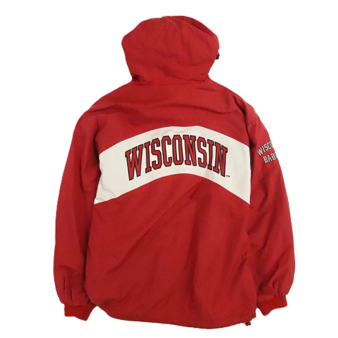 Wisconsin Badgers Fleece Lined Jacket Size Medium NCAA