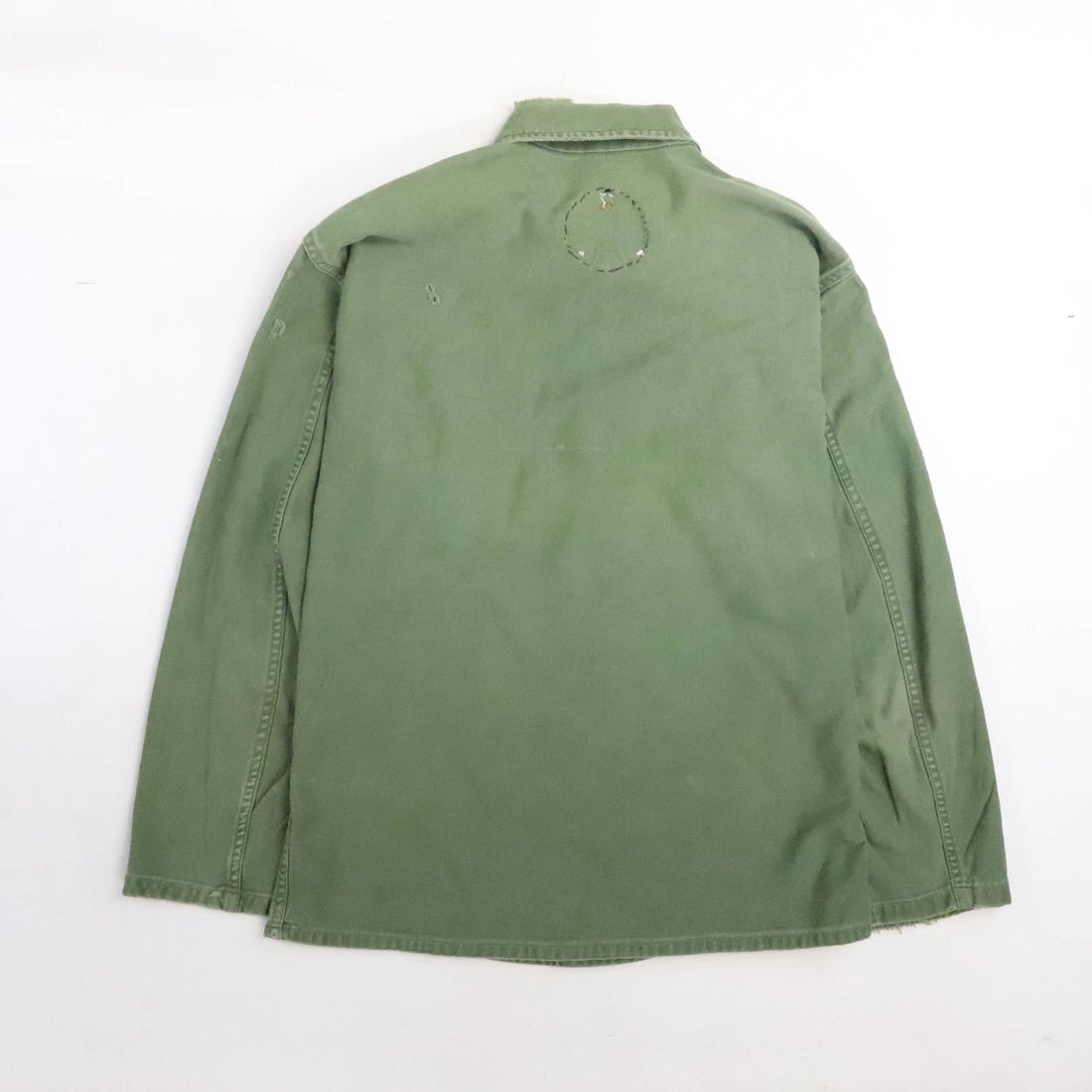 Vintage Army Field Button Up Shirt Size Medium