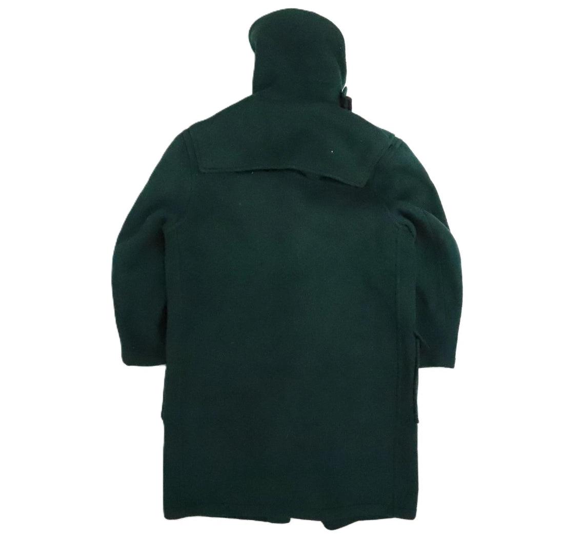 Vintage Gloverall Duffle Wool Coat Jacket Womens Size 10 Green