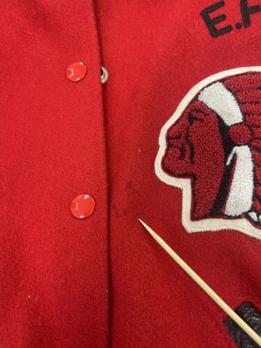 Vintage Highschool Wool Varsity Cheerleader Jacket Women