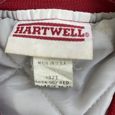 Vintage Brockway Rovers Basketball Bomber Jacket Size XL 90s