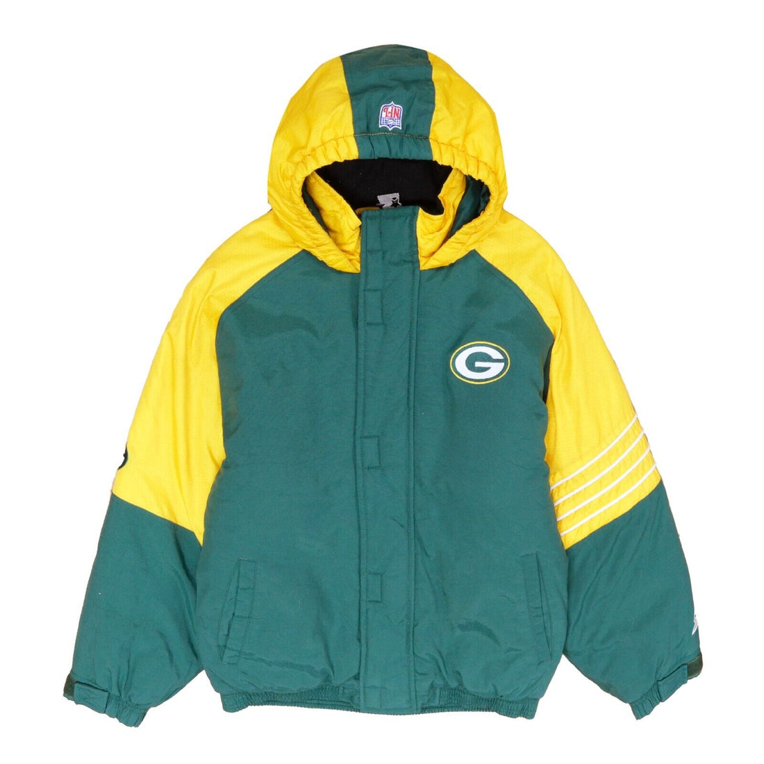 Vintage Green Bay Packers Starter Jacket Size Large 90s NFL Insulated –  Throwback Vault