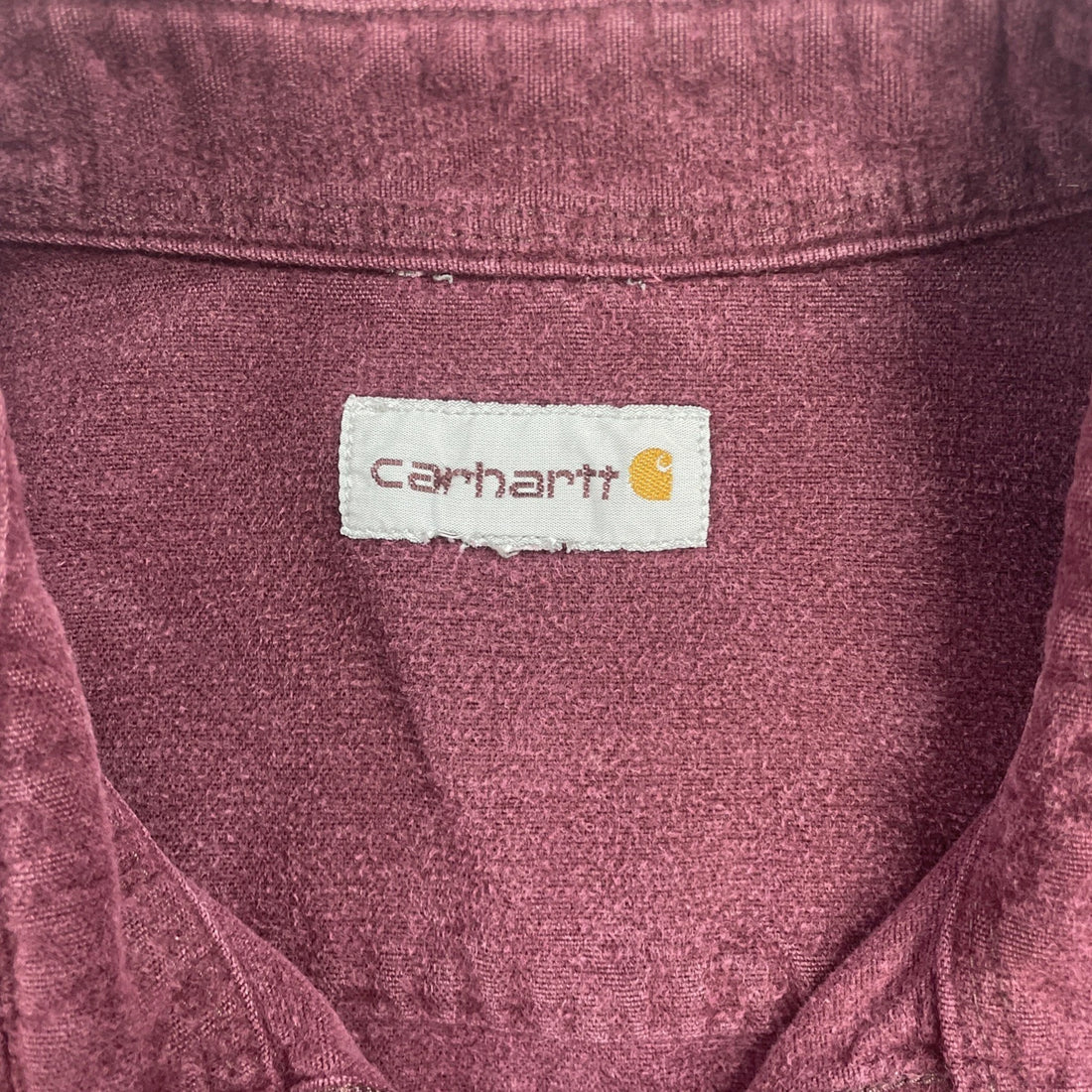 Carhartt Button Up Shirt Size XL Tall Red