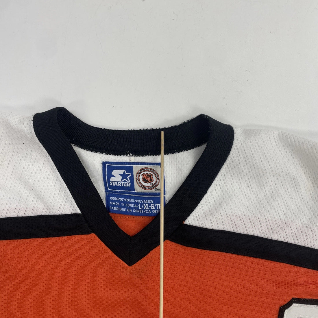 Vintage Philadelphia Flyers Eric Lindros Starter Jersey Youth Size Large/XL NHL