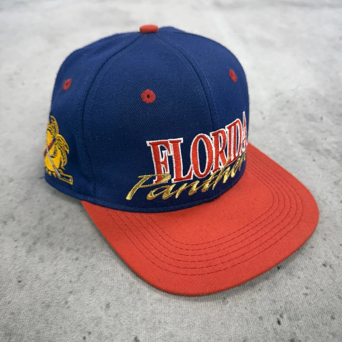 Florida Panthers #1 Apparel Fitted Hat Cap Size 6 3/4 NHL NWT
