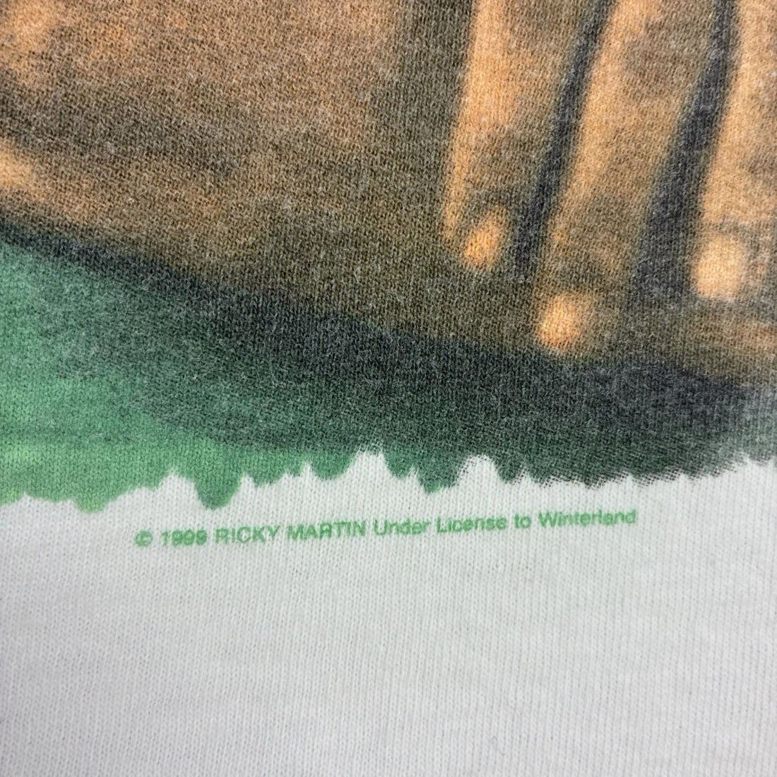 Vintage Ricky Martin Winterland T-Shirt One Size Fits All Music 1999 90s