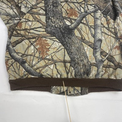 Vintage Tree Camo Bomber Jacket Size 2XL Hunting