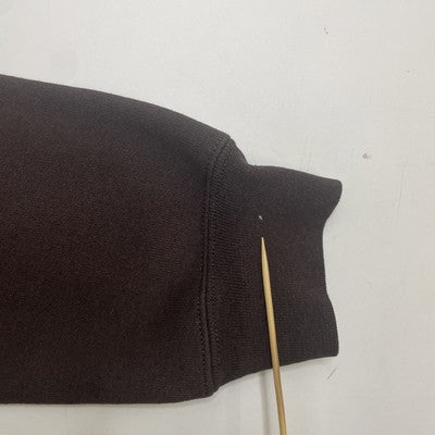 Carhartt Sweatshirt Hoodie Size Small Brown Sleeve Spell Out