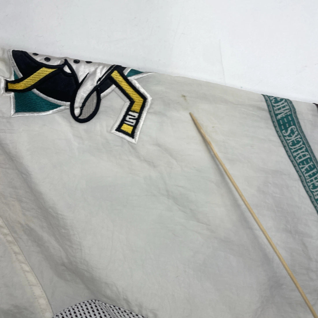 Vintage Anaheim Mighty Ducks Starter Pullover Windbreaker Jacket XL NHL