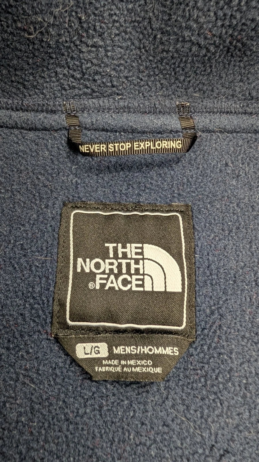 The North Face Hooded Denali Fleece Jacket Size Large