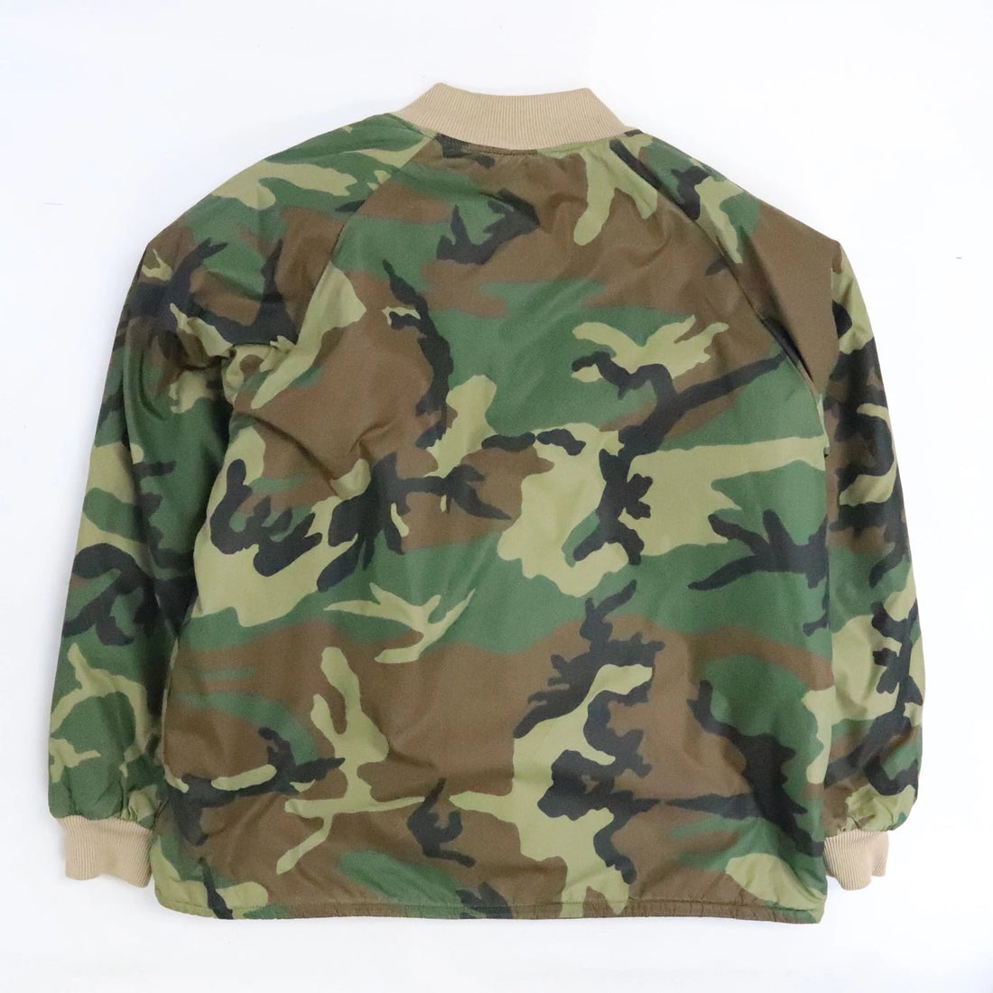 Vintage Columbia Camo Hunting Bomber Jacket Size Large Reversible