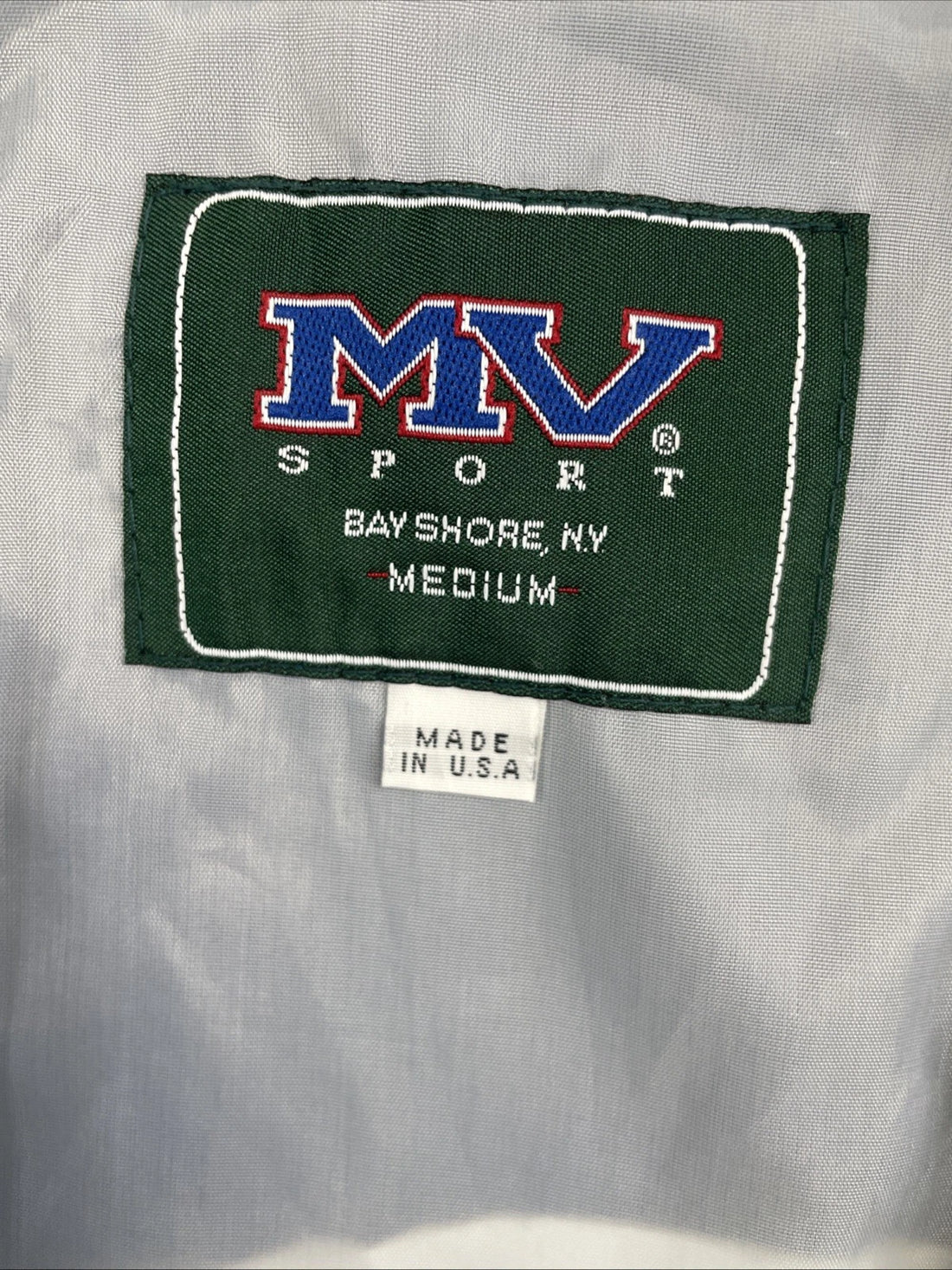 Vintage Navy Football Windbreaker Light Jacket Size Medium