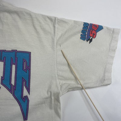 Vintage Charlotte UAW-GM 500 Racing T-Shirt Size Large 90s