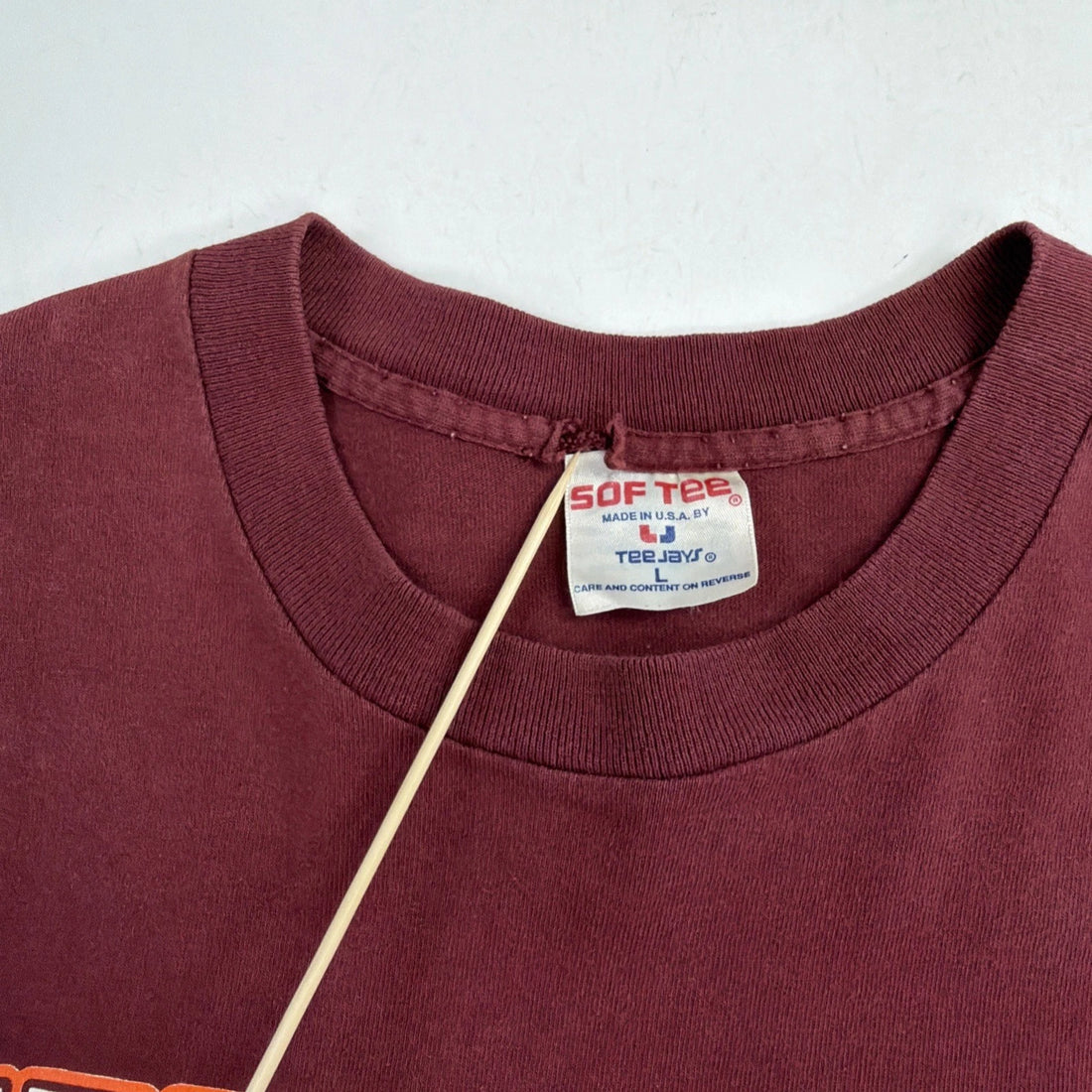 Vintage Virginia Tech Hokies T-Shirt Size Large NCAA