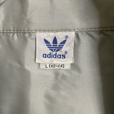 Vintage Adidas Anorak Pullover Windbreaker Light Jacket Large Trefoil 80s 90s