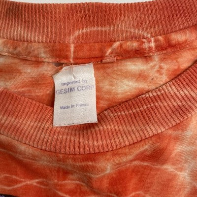 Vintage Berlin Wall Tie Dye T-Shirt Size Large 1990 90s