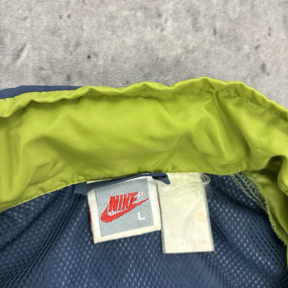 Vintage Nike Windbreaker Light Jacket Size Large 80s 90s