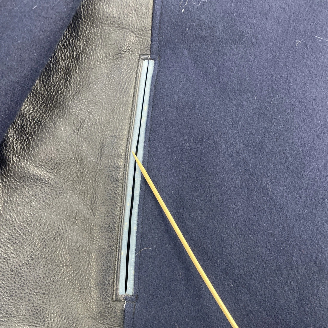 Vintage Roots Team USA Olympics 2002 Wool Leather Varsity Jacket Size Medium